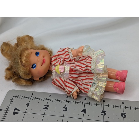 Mattel Cherry Merry Muffin Doll 6 Inch 1988 Lot of 2 - Picture 8 of 13